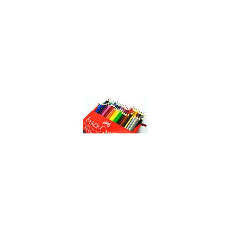 Crayons de couleur Faber Castell Premium, 48 crayons de couleur