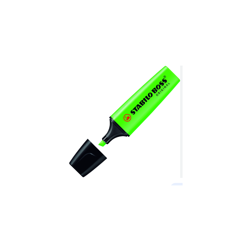 fluo boss original stabilo vert