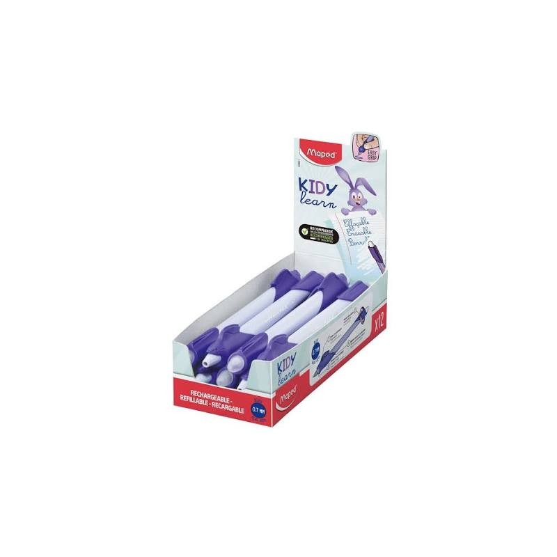 Maped - Kidy Learn Magic - Stylo d’apprentissage effaçable - roller caméléon - bleu - 0,7 mm - rétractable avec gomme