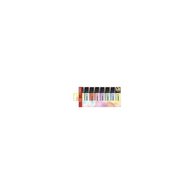 STABILO BOSS PASTEL 8PCS WALLET